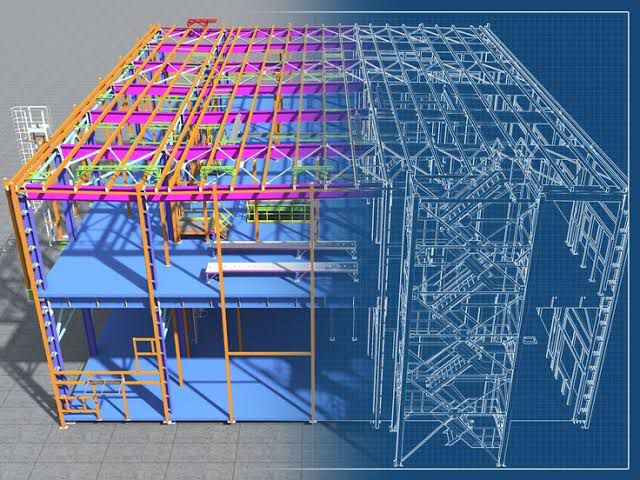Pinnacle Structural Engineers inspecting on-site heavy steel framing